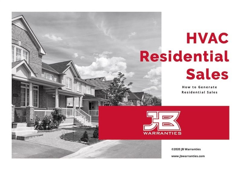 How to Generate Residential HVAC Sales eBook Download JB Warranties